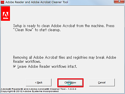 adobe reader and acrobat cleaner tool download