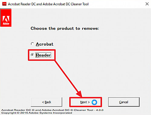Adobe Acrobat Reader 削除ツールを使う方法 Seeck Jp サポート
